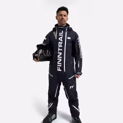 Комбинезон мужской Finntrail Backcountry 3901, мембрана Hard-Tex, черный, размер 54-56 (MK), 170-180 см