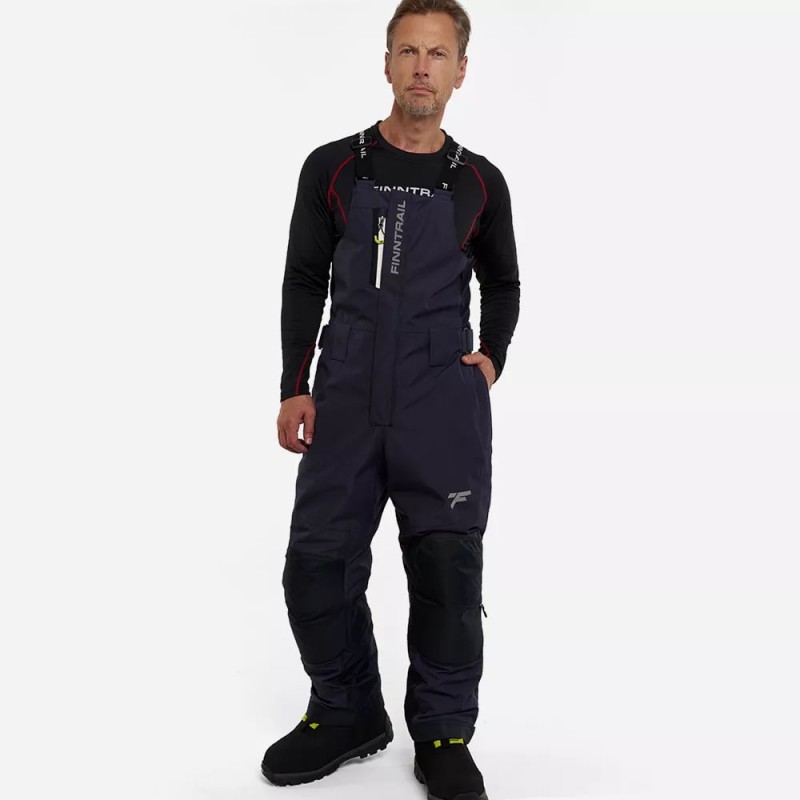 Коcтюм-поплавок Finntrail Escape 3756 DarkGrey, мембрана Hard-Tex, черный, размер 58-60 (LК), 175-185 см