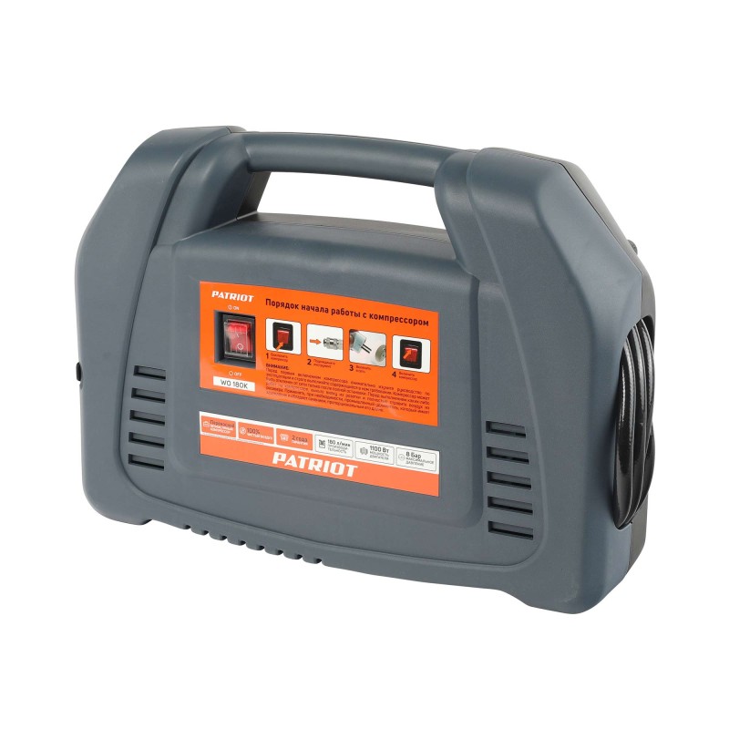 Компрессор поршневой безмасляный Patriot WO 180K