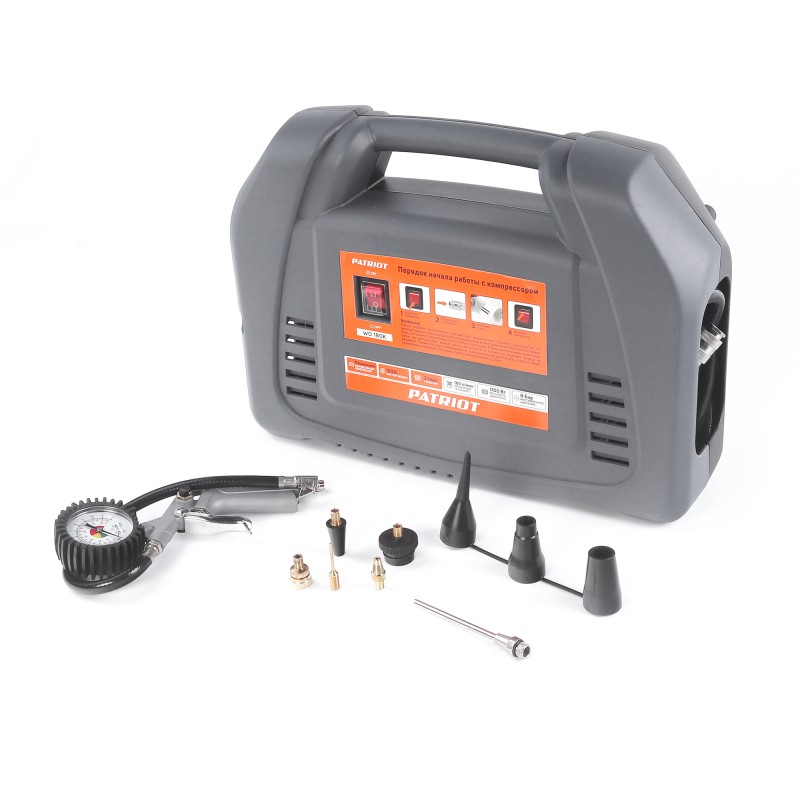 Компрессор поршневой безмасляный Patriot WO 180K