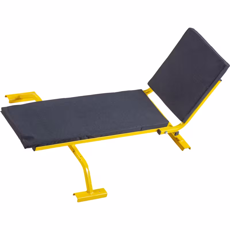 Сиденье для саней мягкое продольное со складной спинкой 1700-2300  мм