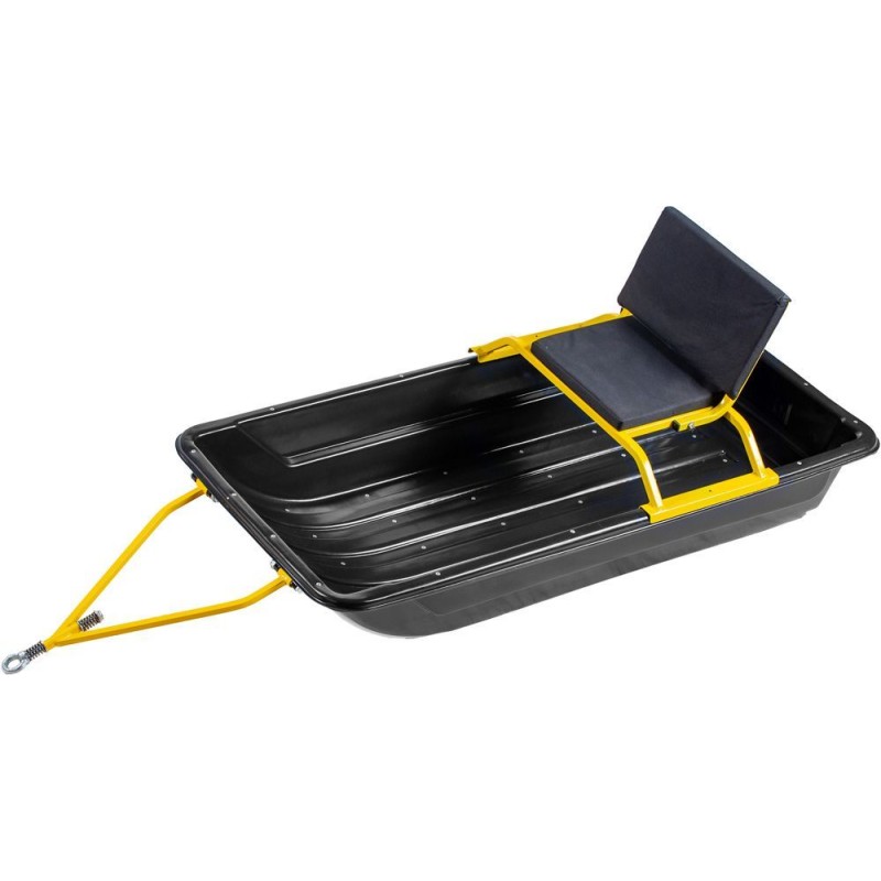 Сиденье для саней мягкое поперечное со складной спинкой 1700-2300 мм