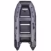 Надувная лодка ПВХ Адмирал 320 Classic, серый/черный