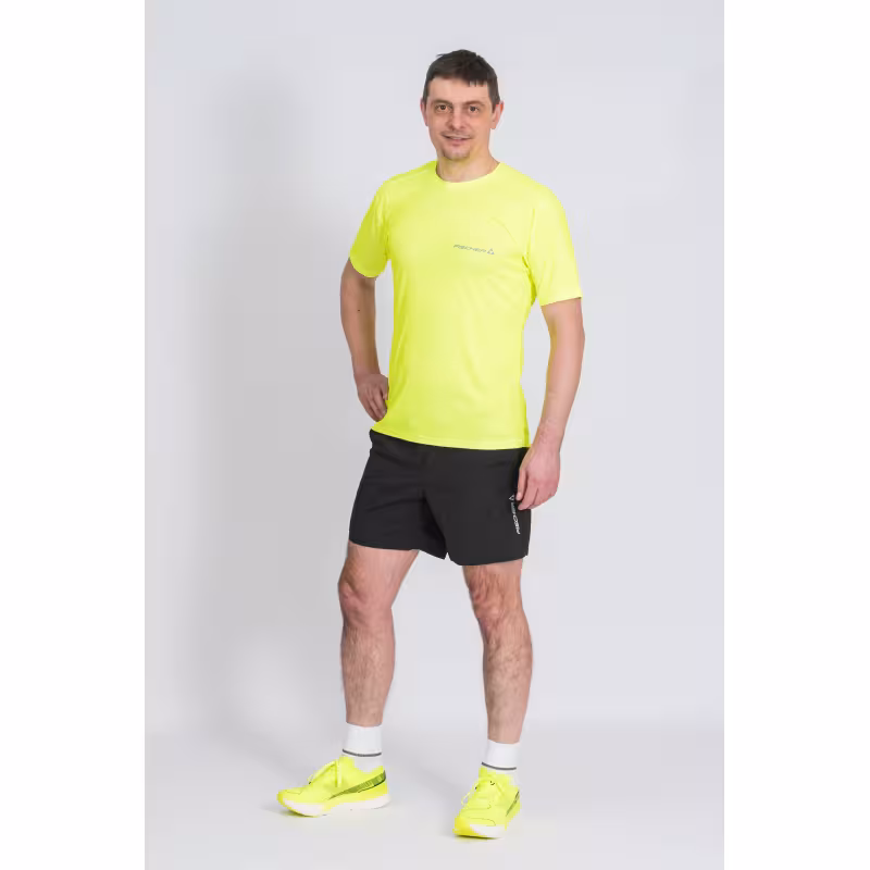 Футболка мужская Fischer Light, неон,  размер 48