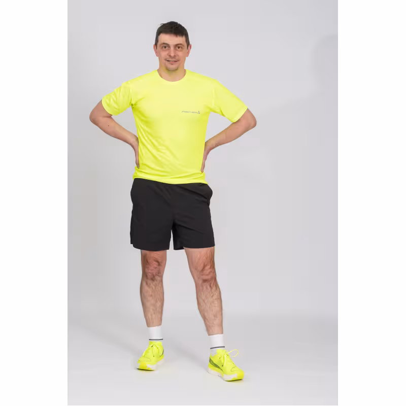 Футболка мужская Fischer Light, неон, размер 54