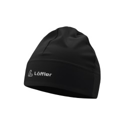 Шапка спортивная Loeffler Mono EL25057-990, полиэстер, black