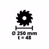 Пила торцовочная сетевая Einhell TC-SM 2534/1 Dual