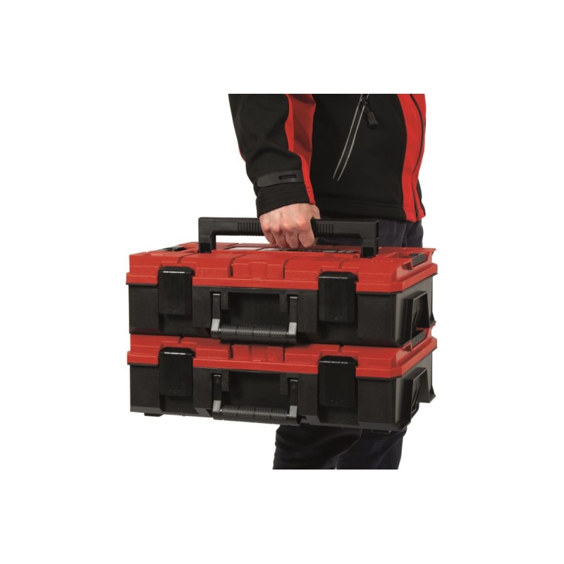 Кейс для инструмента Einhell E-Case System Box foam, 444 x 329.8 x 131 мм