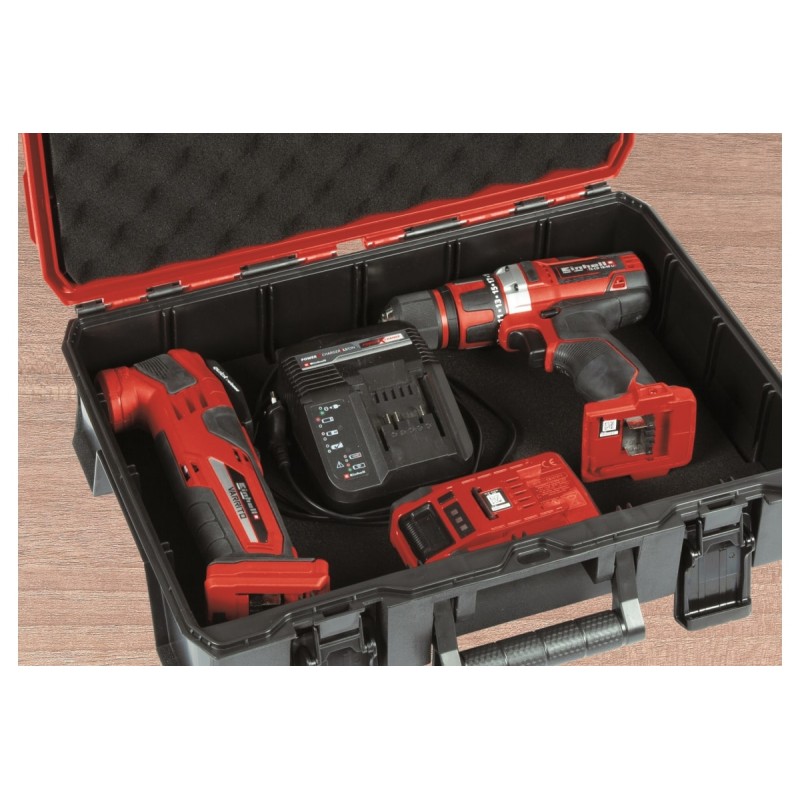 Кейс для инструмента Einhell E-Case System Box foam, 444 x 329.8 x 131 мм