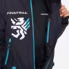 Комбинезон мужской Finntrail Widetrack Pro 3855 Graphite, мембрана Hard-Tex, черный, размер 58-60 (LK), 175-185 см
