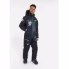 Комбинезон мужской Finntrail Widetrack Pro 3855 Graphite, мембрана Hard-Tex, черный, размер 58-60 (LK), 175-185 см