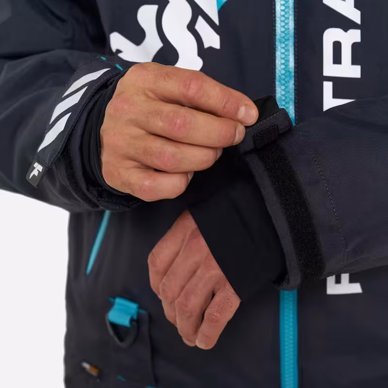 Комбинезон мужской Finntrail Widetrack Pro 3855 Graphite, мембрана Hard-Tex, черный, размер 58-60 (LK), 175-185 см