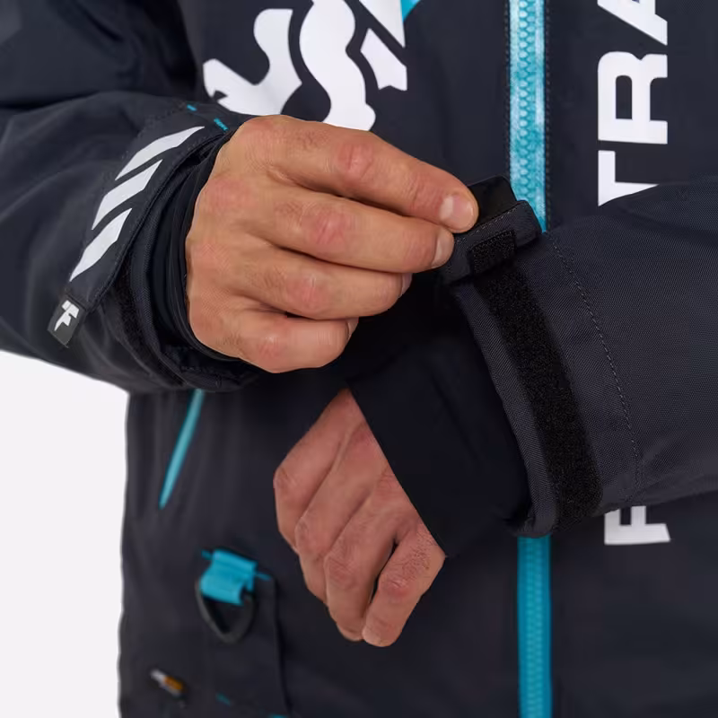 Комбинезон мужской Finntrail Widetrack Pro 3855 Graphite, мембрана Hard-Tex, черный, размер 54-56 (MK), 170-180 см