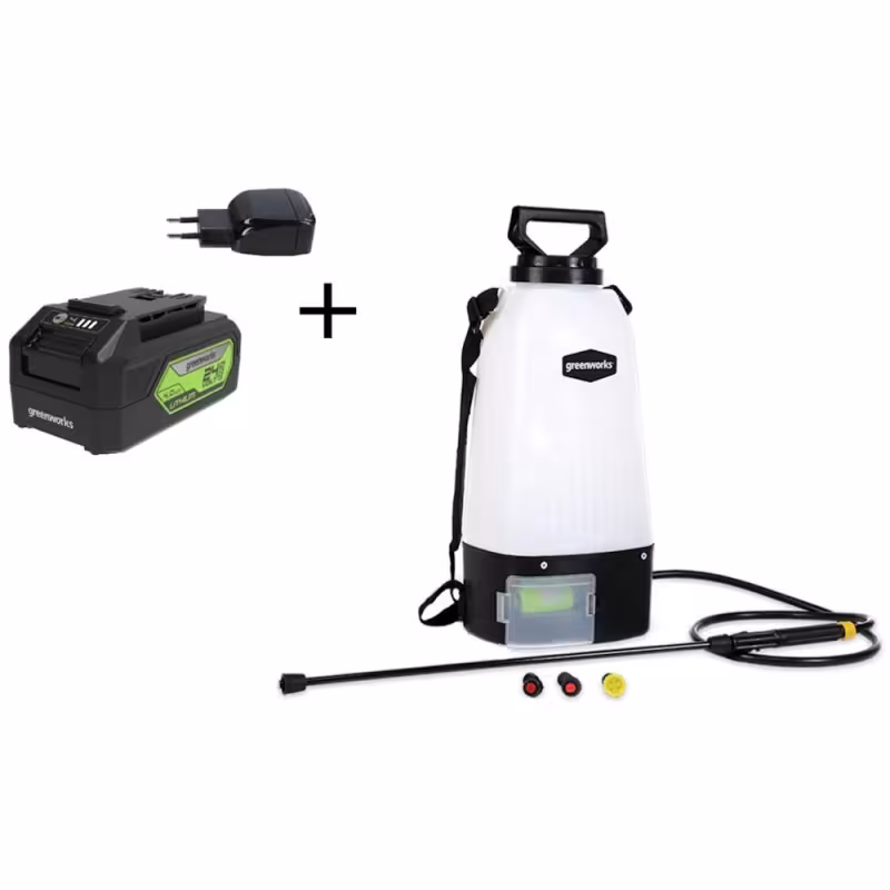 Опрыскиватель аккумуляторный Greenworks GSP1250K4