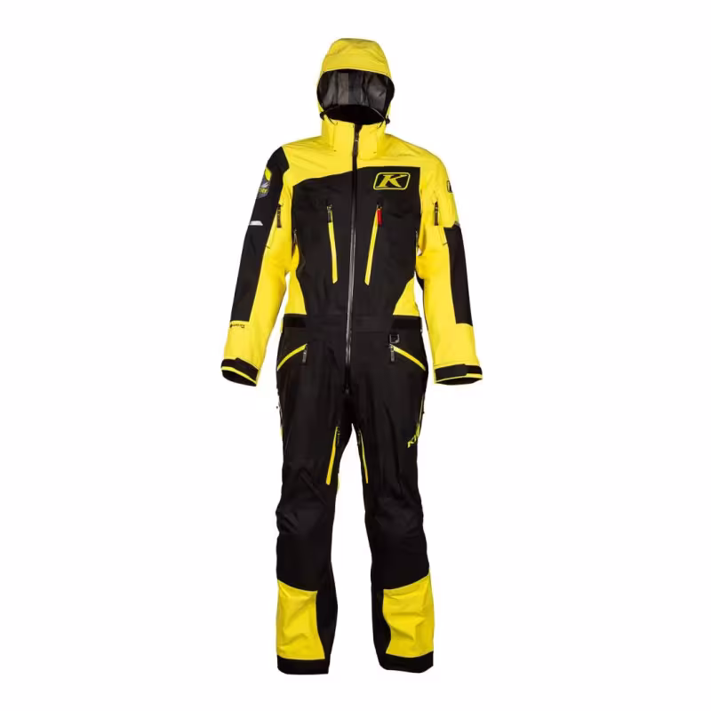 Комбинезон мужской KL 020920, Gore-Tex, желтый/черный, размер M