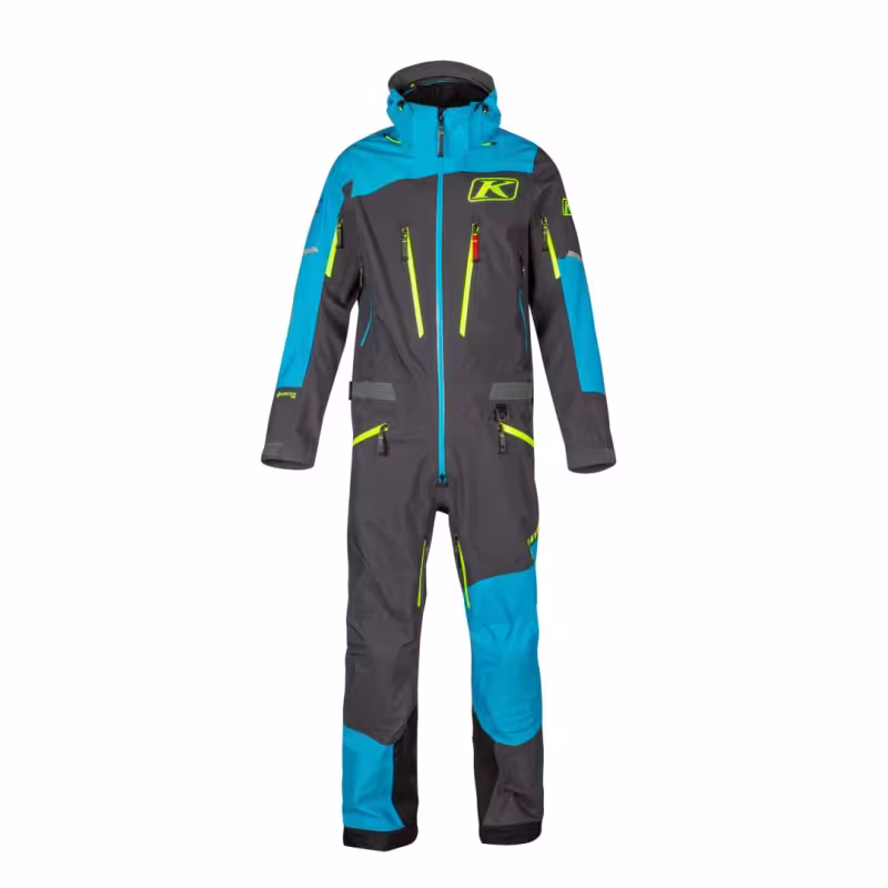 Комбинезон мужской KL 020924, Gore-Tex, голубой/серый, размер M