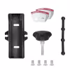 Ледобур под шуруповерт (шнек) Helios Electroshtorm Mini 110R, синий