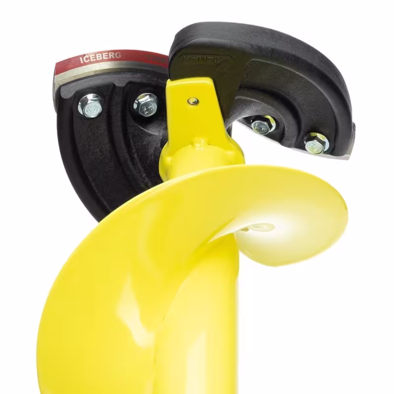 Ледобур ручной Тонар Iceberg-Euro LA-110RE-110R-1300 v3.0, желтый