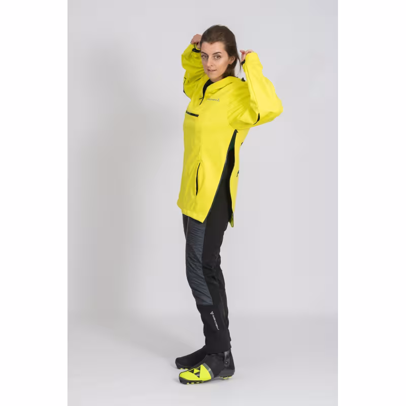 Куртка Fischer Anorak унисекс, softshell, желтый, размер L-XL