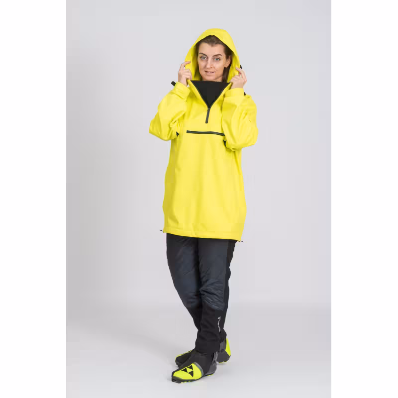 Куртка Fischer Anorak унисекс, softshell, желтый, размер L-XL