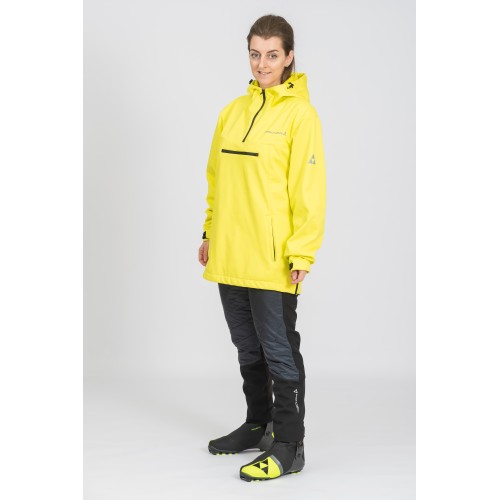 Куртка Fischer Anorak унисекс, softshell, желтый, размер S-M