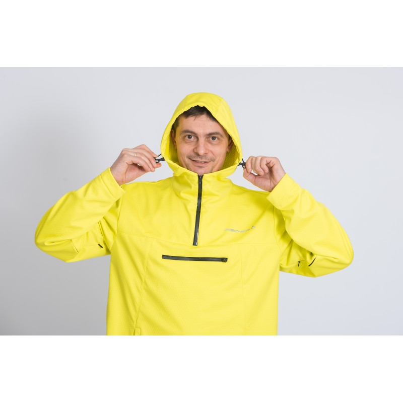 Куртка Fischer Anorak унисекс, softshell, желтый, размер S-M