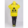 Куртка Fischer Anorak унисекс, softshell, желтый, размер S/M