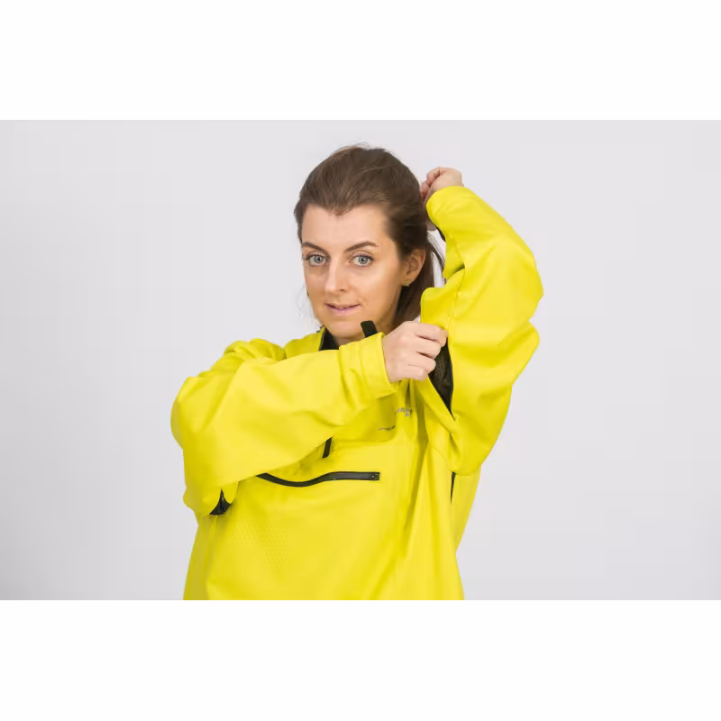 Куртка Fischer Anorak GR8261-300 унисекс, softshell, желтый, размер XXL-3XL