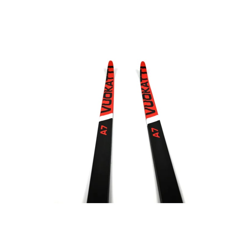 Лыжный комплект Vuokatti Wax, Black/Red, черный/красный, 170 см