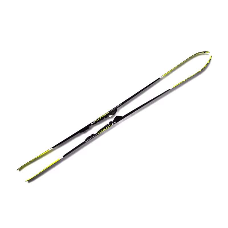 Лыжный комплект Vuokatti Wax, Black/Yellow, черный/желтый, 170 см