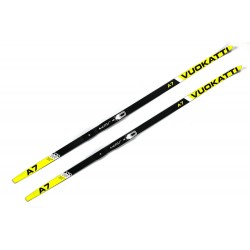 Лыжный комплект Vuokatti Step, Black/Yellow, черный/желтый, 180 см