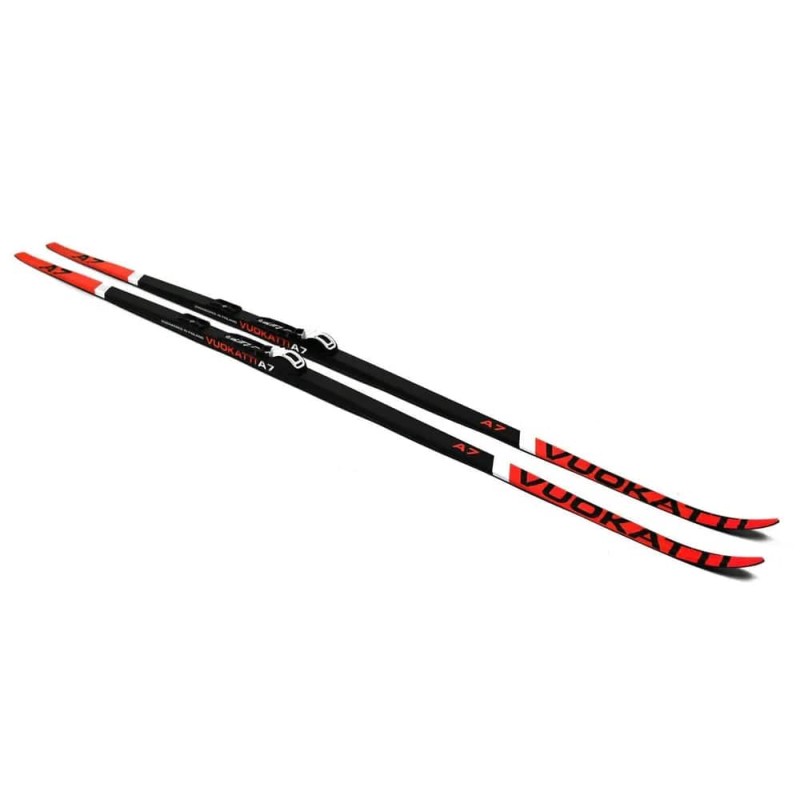 Лыжный комплект Vuokatti 049730 NNN, Step-in (Step), Black/Red (150)