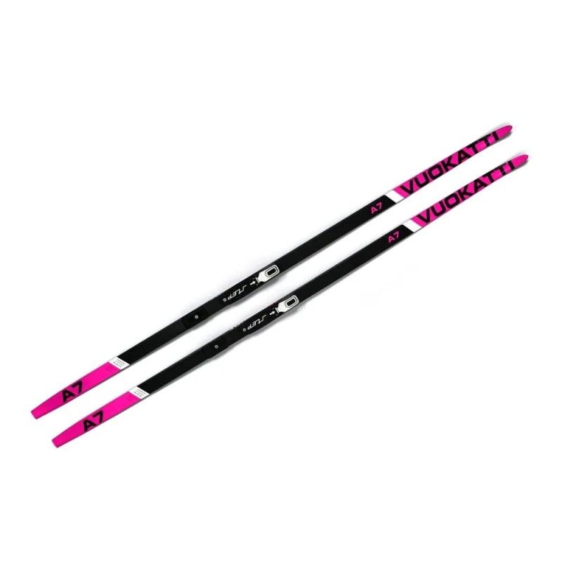 Лыжный комплект Vuokatti 049722 NNN, Step-in (Wax), Black/Magenta (170)