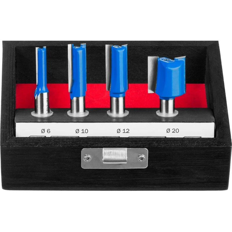 Набор фрез по дереву Зубр 28795-H4-1, 4 шт