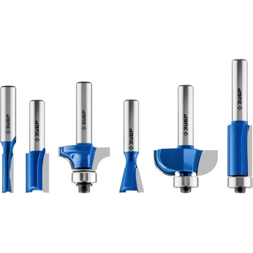 Набор фрез по дереву Зубр 28795-H6, 6 шт