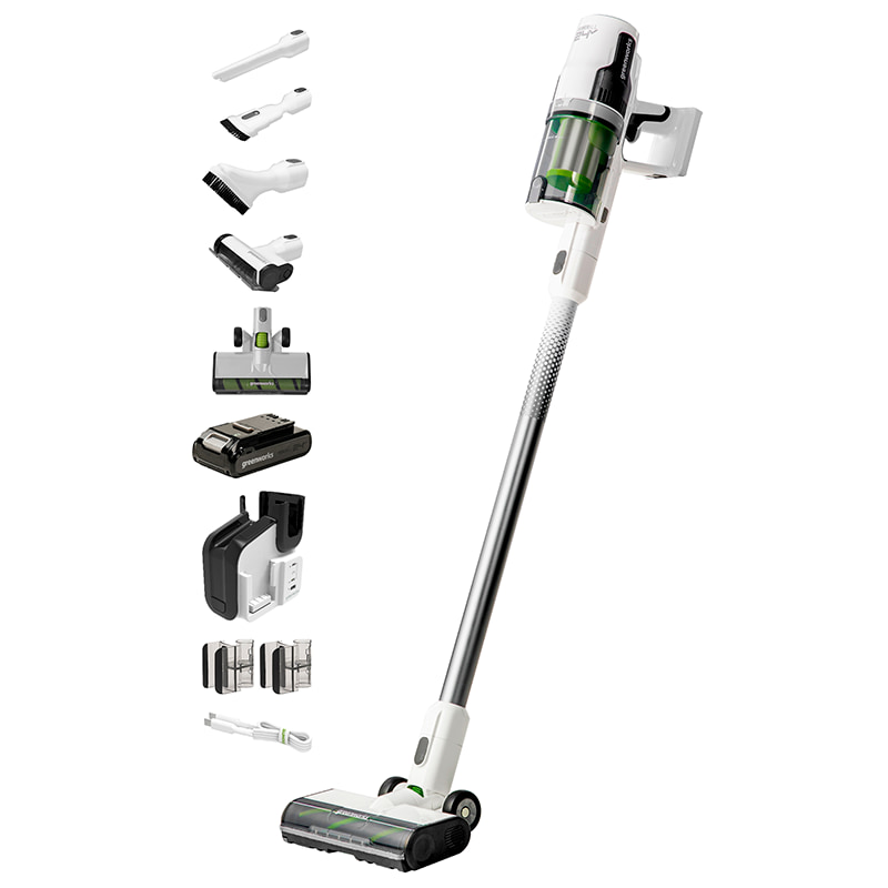 Пылесос беспроводной вертикальный Greenworks GD24SVK4