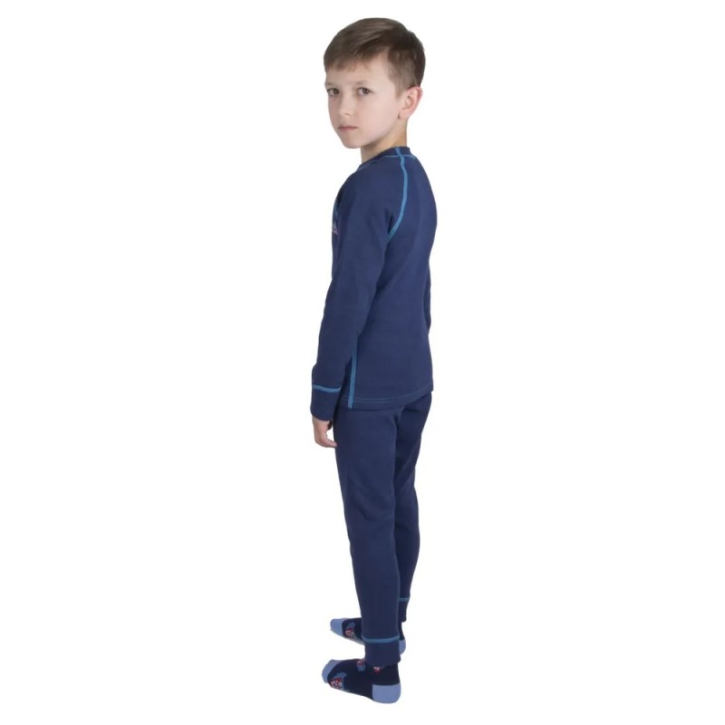 Термокомплект детский Norfin Kids Base Blue 02, синий, 116-122 см