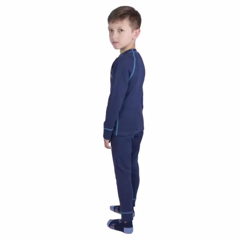 Термокомплект детский Norfin Kids Base Blue 04, синий, 140-146 см