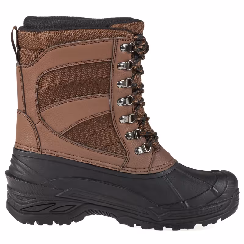 Ботинки мужские зимние Norfin Force, коричневый, размер 45