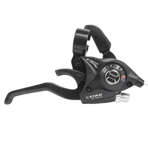 Шифтер С.Star SF-TS60-8S, правый, 8 скоростей, с ручкой, тормоза с тросом 2050 мм