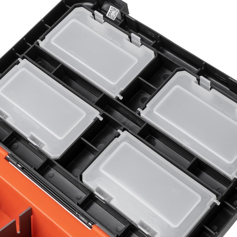 Ящик зимний (шарабан) Helios Pike HS-IML-19-O, оранжевый, 19 л