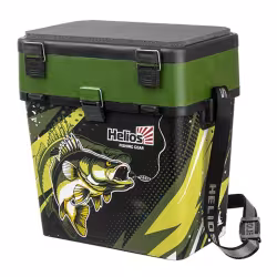Ящик зимний (шарабан) Helios Zander HS-IML-19-H, хаки, 19 л