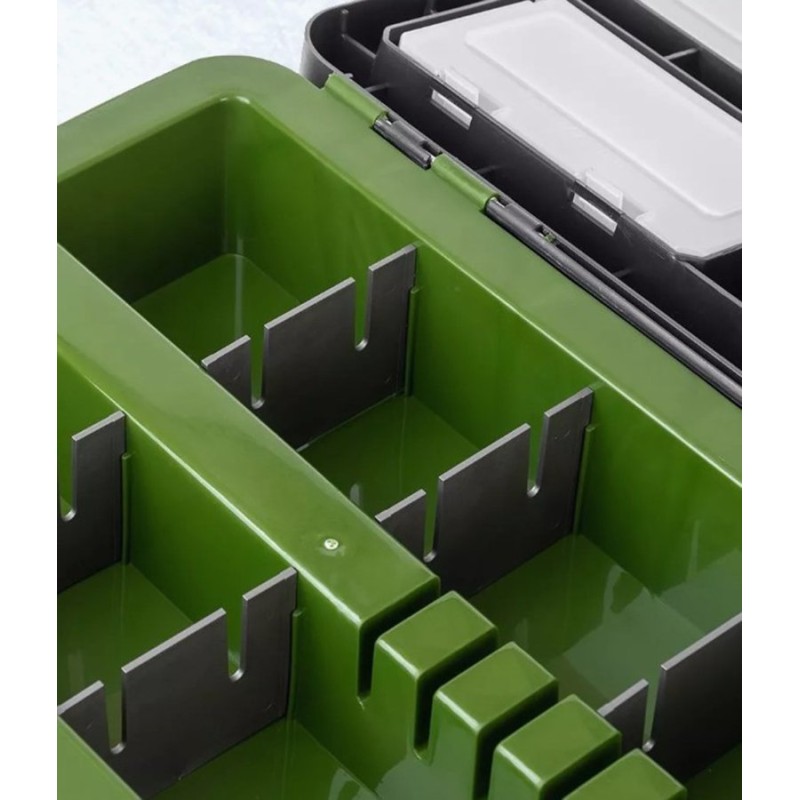 Ящик зимний (шарабан) Helios Zander HS-IML-19-H, хаки, 19 л