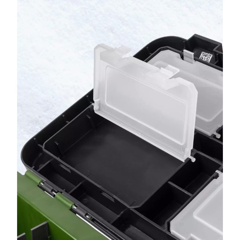 Ящик зимний (шарабан) Helios Zander HS-IML-19-H, хаки, 19 л