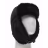 Шапка-ушанка Huntsman (Восток),ткань Reflex Membrane/норка, чёрный, норка, 56-58 см