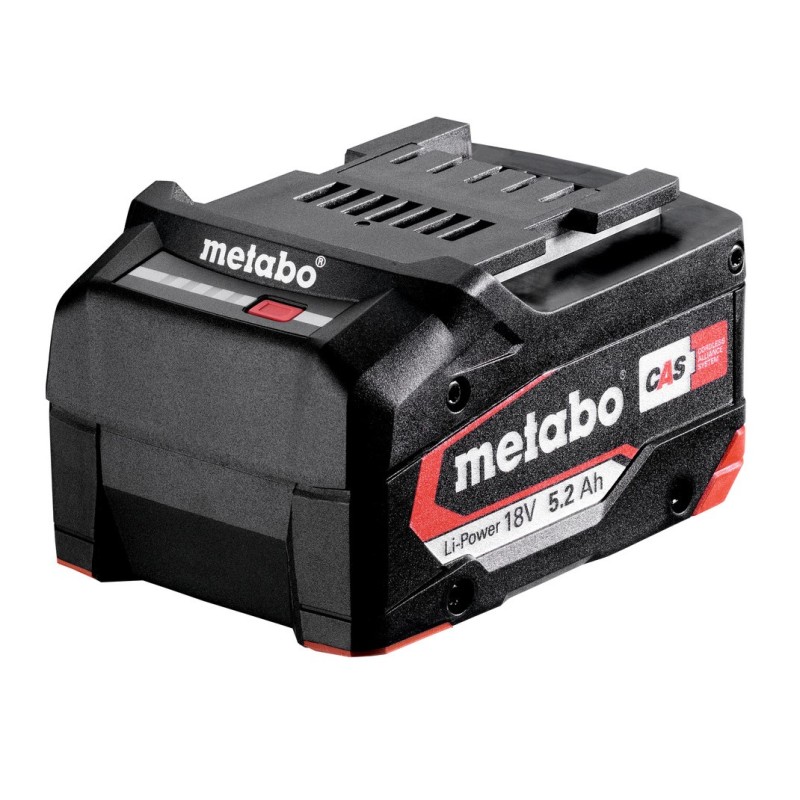 Аккумулятор Metabo LI-Power 18В, 5.2 Ач