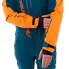 Комбинезон мужской Dragonfly Gravity Premium Man Dark Ocean - Orange 2024, мембрана, синий, размер XXL