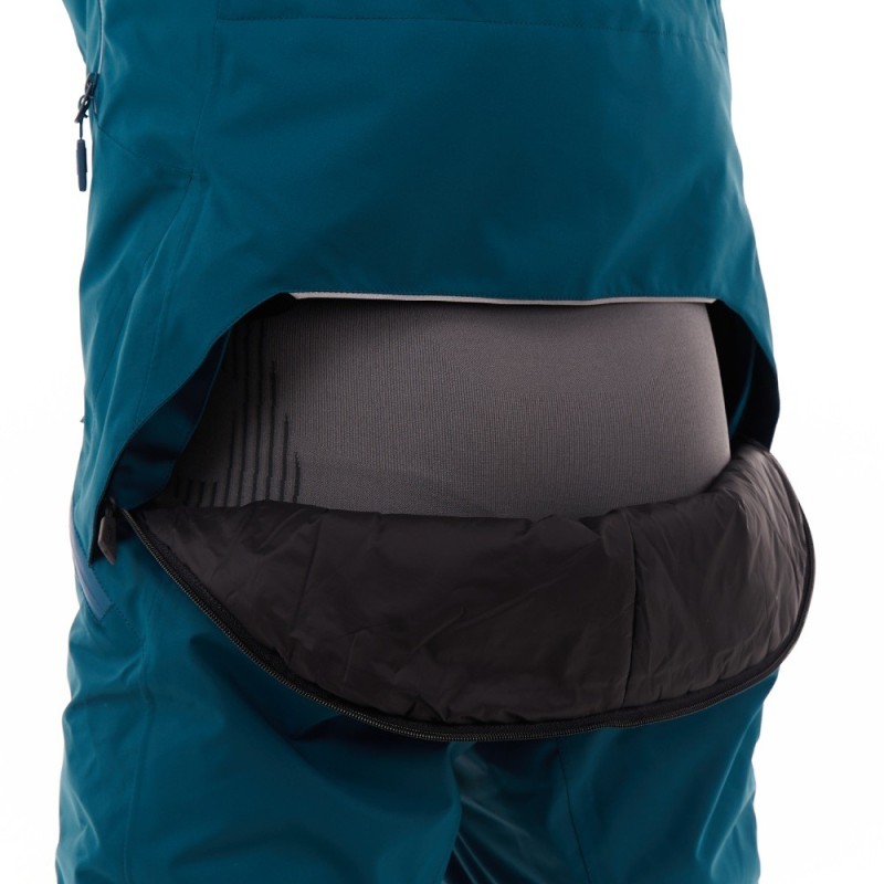 Комбинезон мужской Dragonfly Gravity Premium Man Dark Ocean - Orange 2024, мембрана, синий, размер XXL