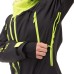 Комбинезон мужской Dragonfly Gravity Premium Man Black - Yellow Green 2024, мембрана, черный, размер XS
