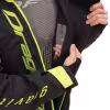 Комбинезон мужской Dragonfly Gravity Premium Man Black - Yellow Green 2024, мембрана, черный, размер XS